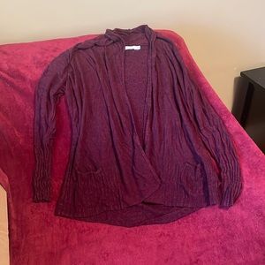 open cardigan
